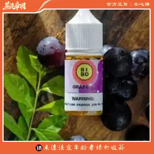 BIBO煙油 無尼古丁煙油  30ml 0丁小煙油