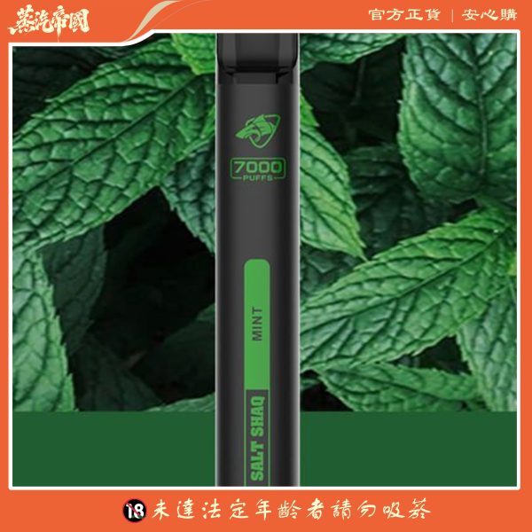 鯊克拋棄式電子煙 Salt Shaq 7000 Puffs一次性煙桿 正品現貨 買10送1